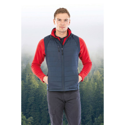 Colete Softshell acolchoado Black Compass